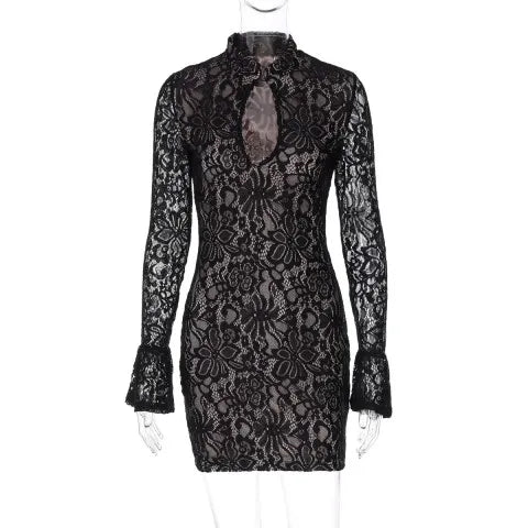 BY NOVAE | Amara Lace Mini Dress